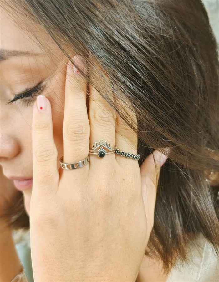 ANILLO AURA ONIX