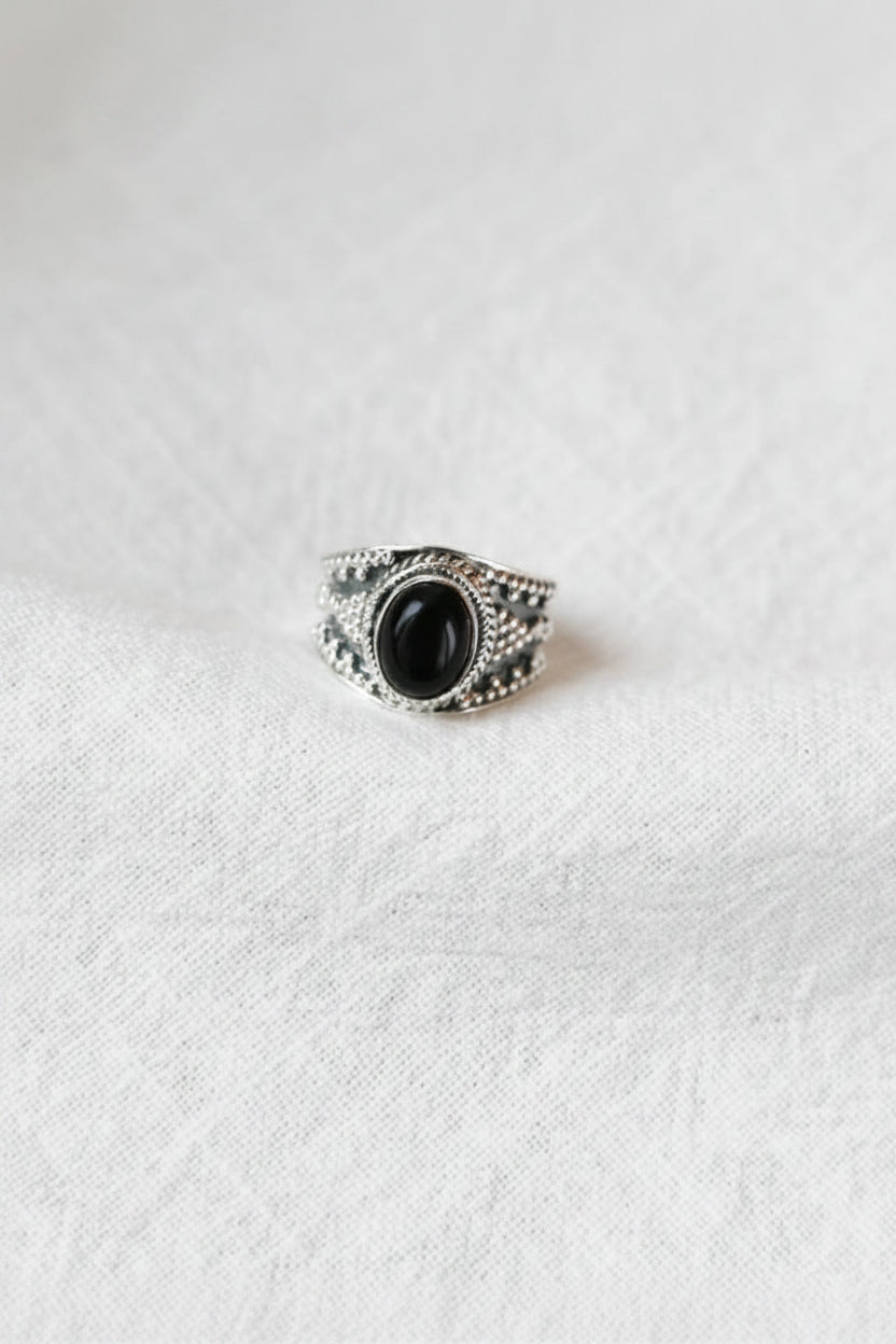 ANILLO INDU DE ONIX