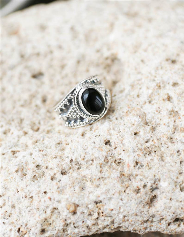 ANILLO INDU DE ONIX