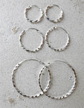 AROS RIZADOS PLATA