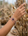 Pulsera Gaia de plata de ley 925 con eslabones ovalados en muñeca, parte de la colección de Calendula-shop.