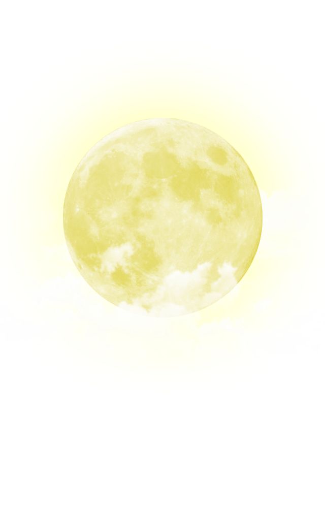 PENDIENTES LUNA LLENA ORO