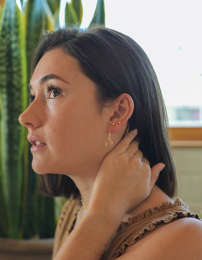 PENDIENTES CATALINA ORO