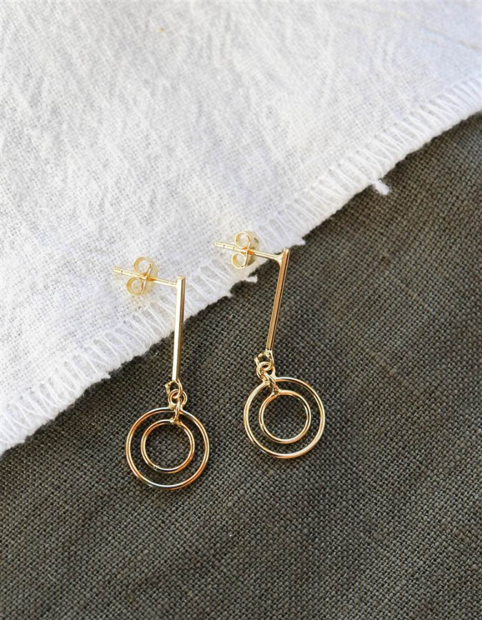 PENDIENTES CATALINA ORO