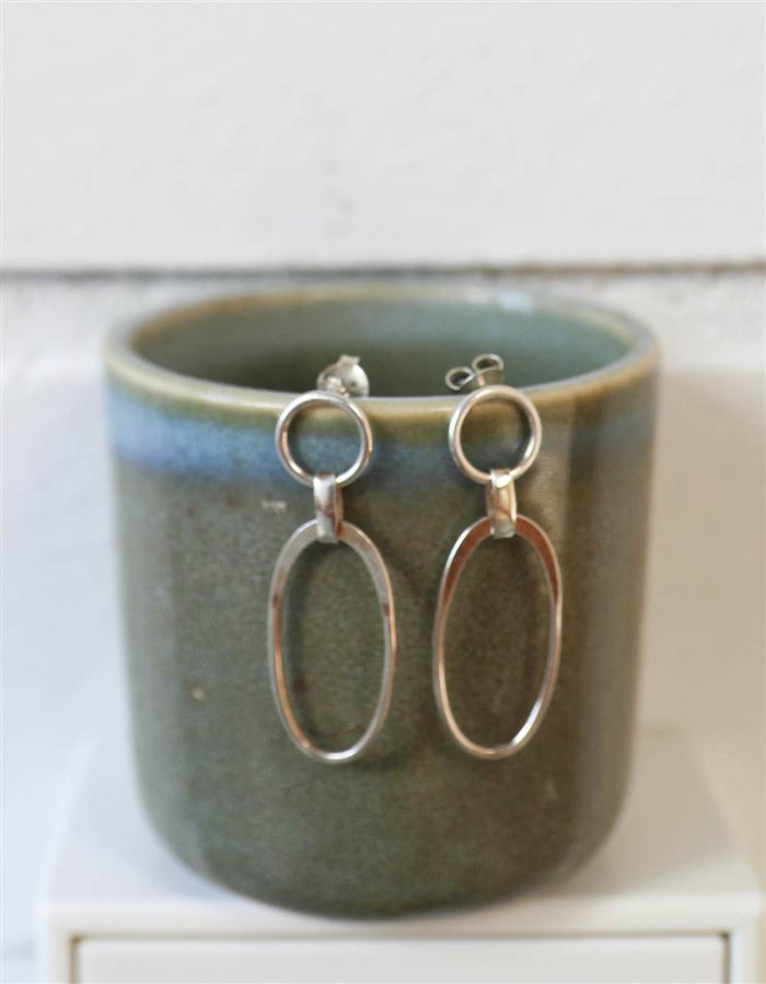PENDIENTES INDIA PLATA