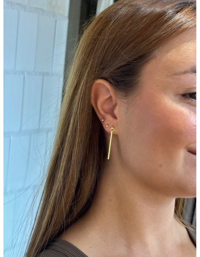 PENDIENTES LEA ORO