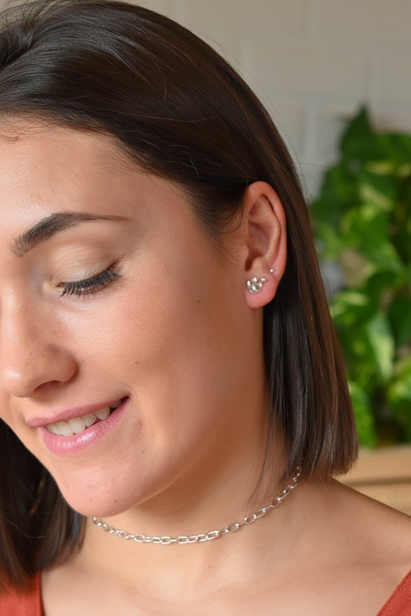 PENDIENTES LUNA LLENA