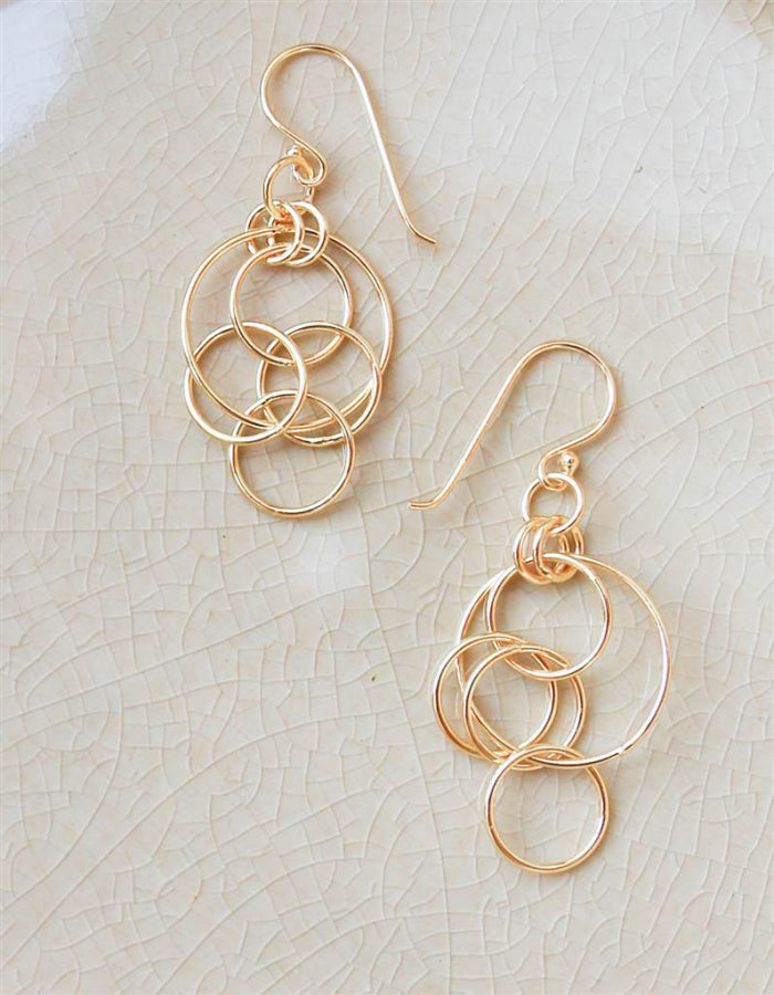 PENDIENTES LUZ ORO