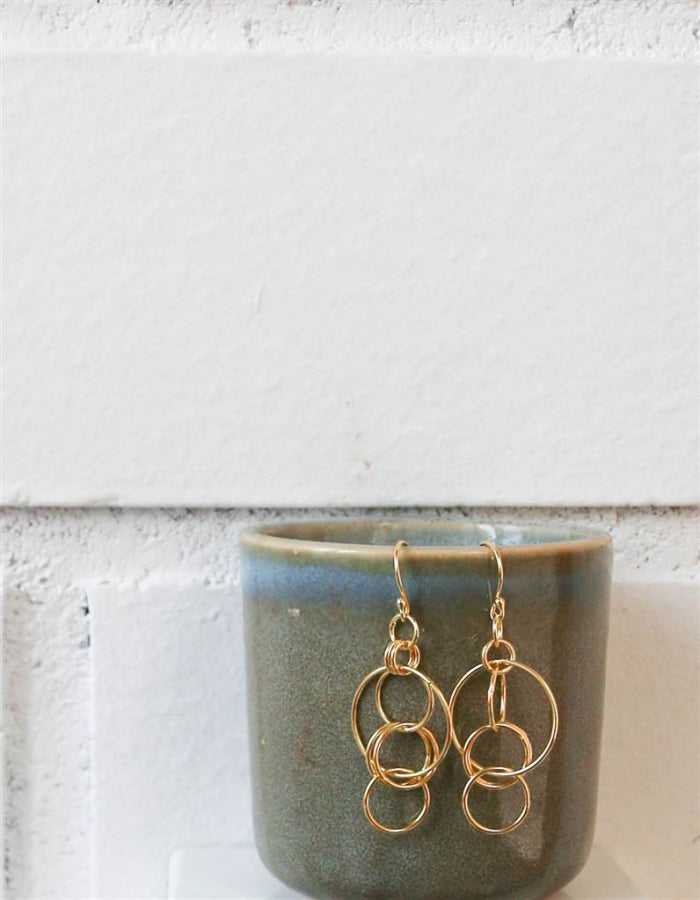 PENDIENTES LUZ ORO