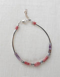 PULSERA RODOCROSITA Y AMATISTA