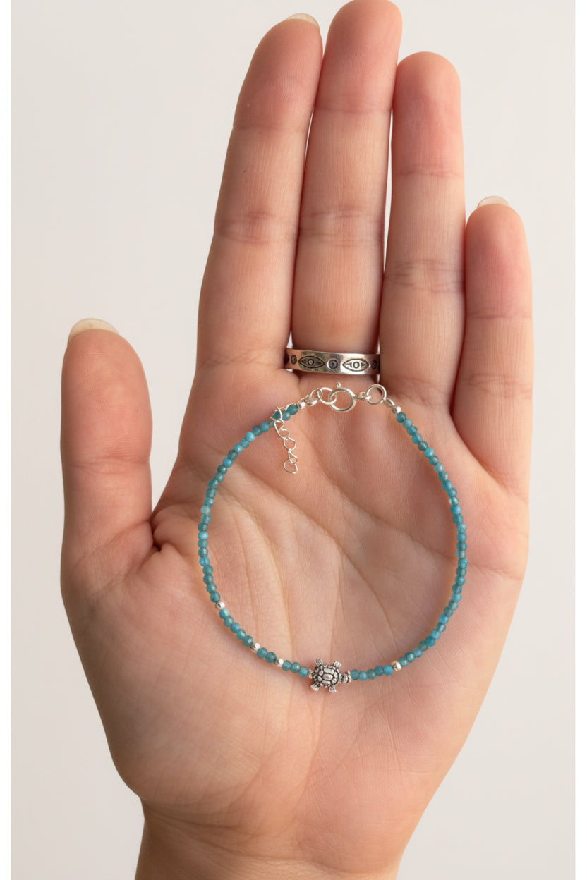PULSERA TORTUGA APATITA