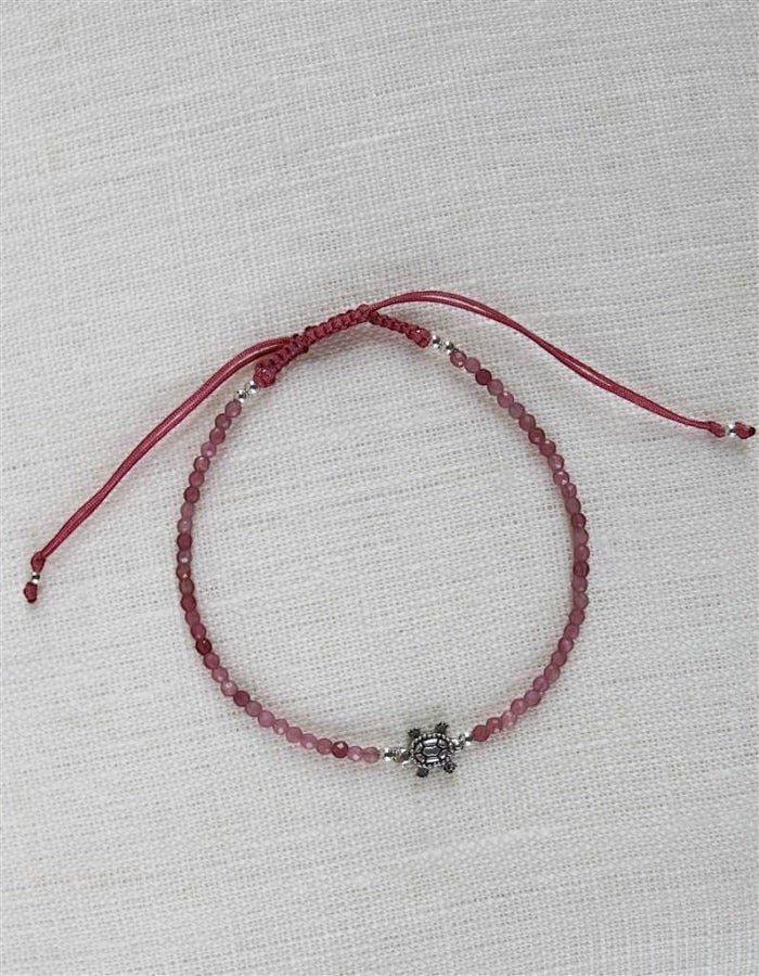 PULSERA TORTUGA PIDRAS NATURALES