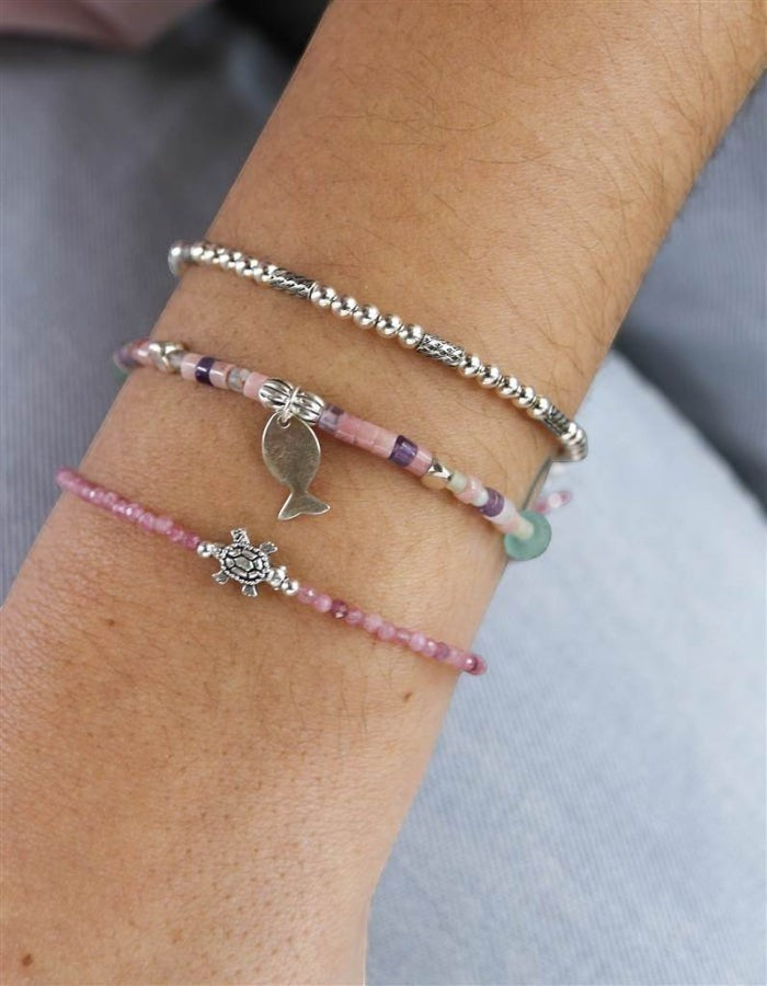 PULSERA TORTUGA PIDRAS NATURALES
