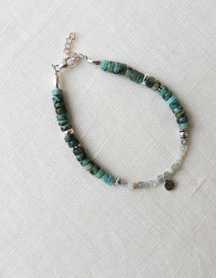 PULSERA TURQUESA AFRICANA