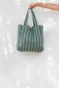 BOLSO STRIPES VERDE