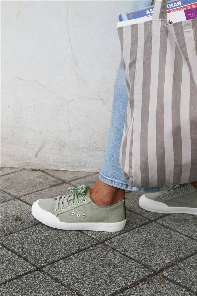 BOLSO STRIPES BEIGE
