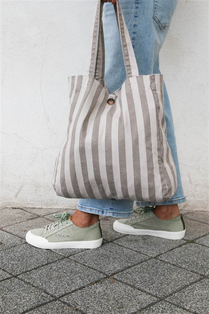 BOLSO STRIPES BEIGE