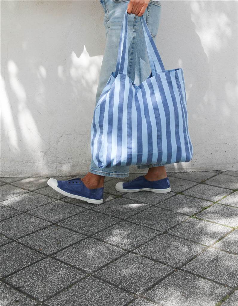 BOLSO STRIPES AZUL