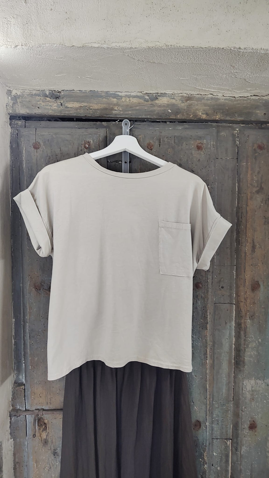 CAMISETA MARTA BEIGE