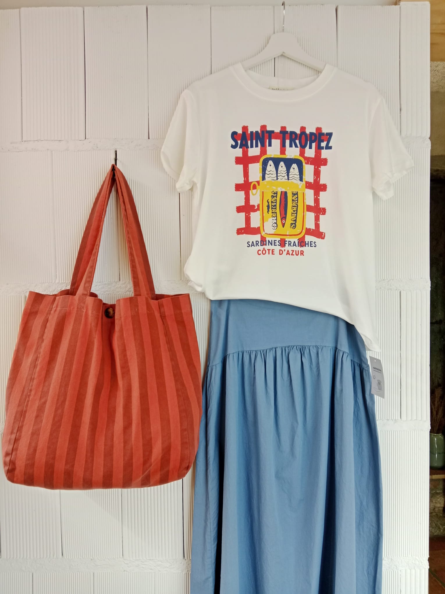 CAMISETA BLANCA SAINT TROPEZ