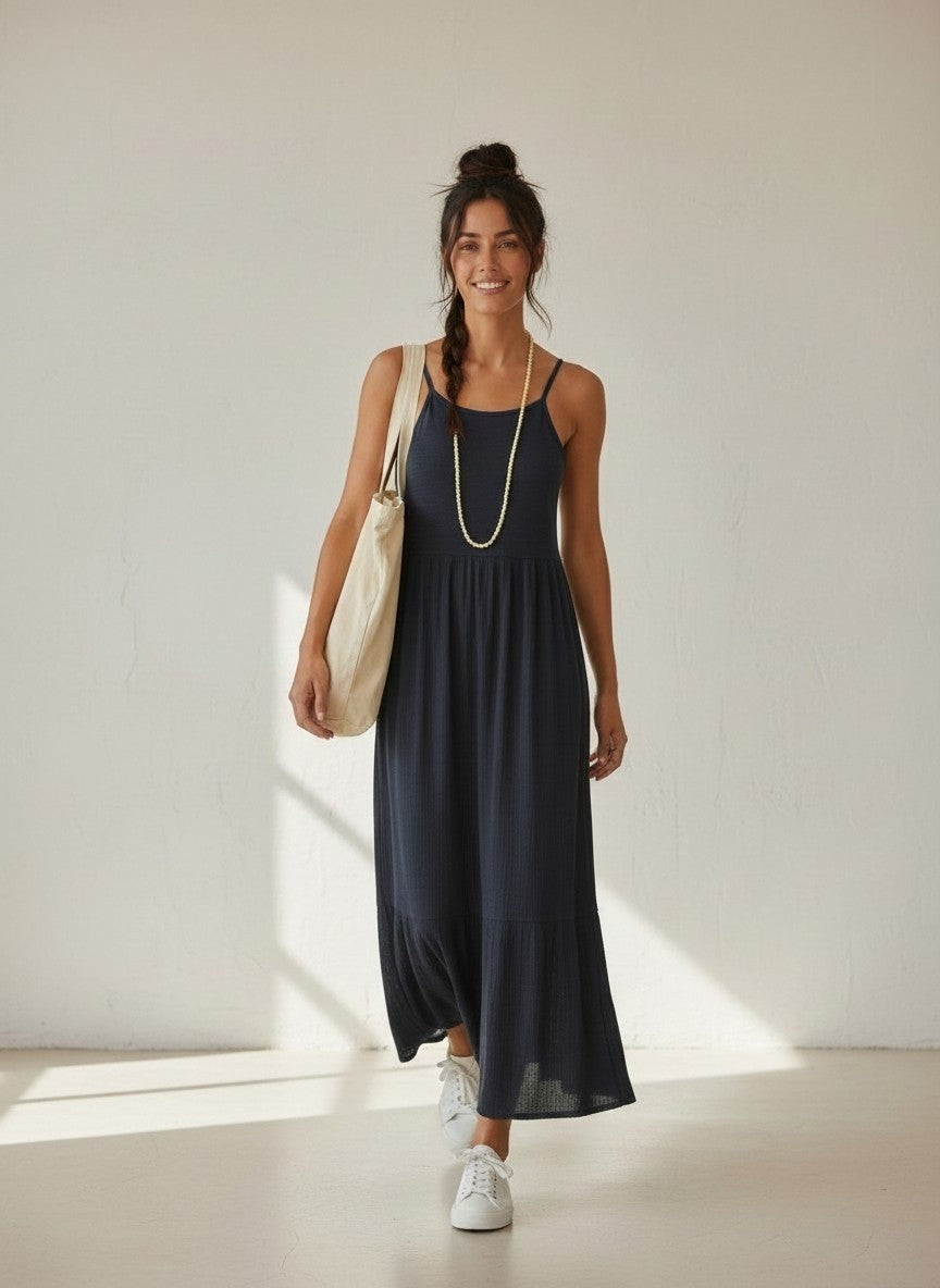 VESTIDO BERLÍN MARINO