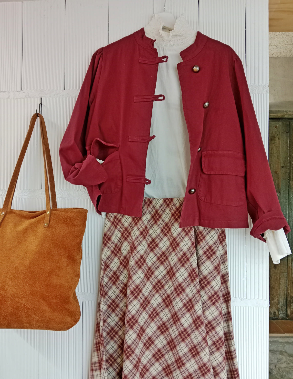 FALDA ESCOCIA ROSE
