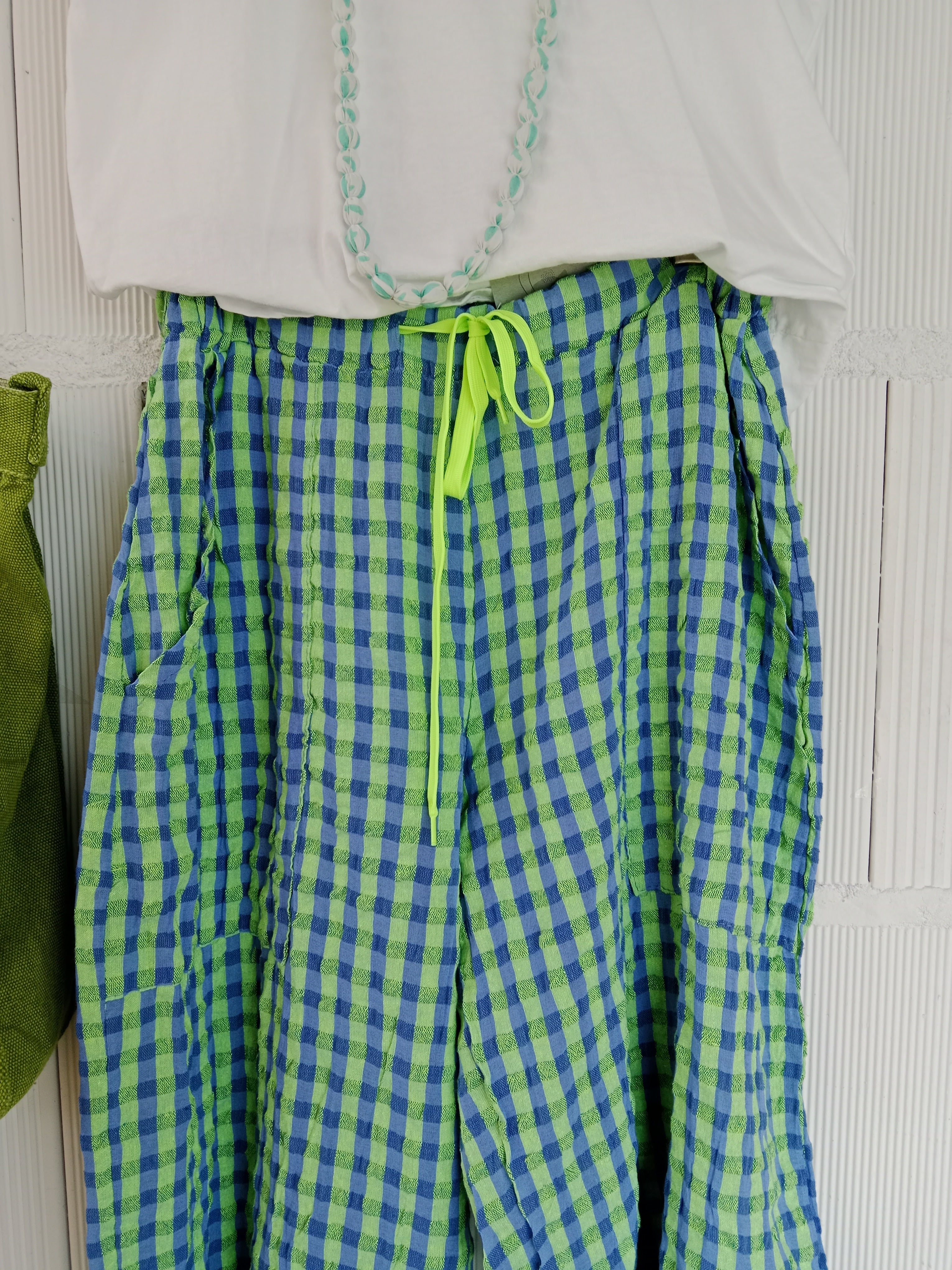 PANTALÓN CUADROS LOLA VERDE