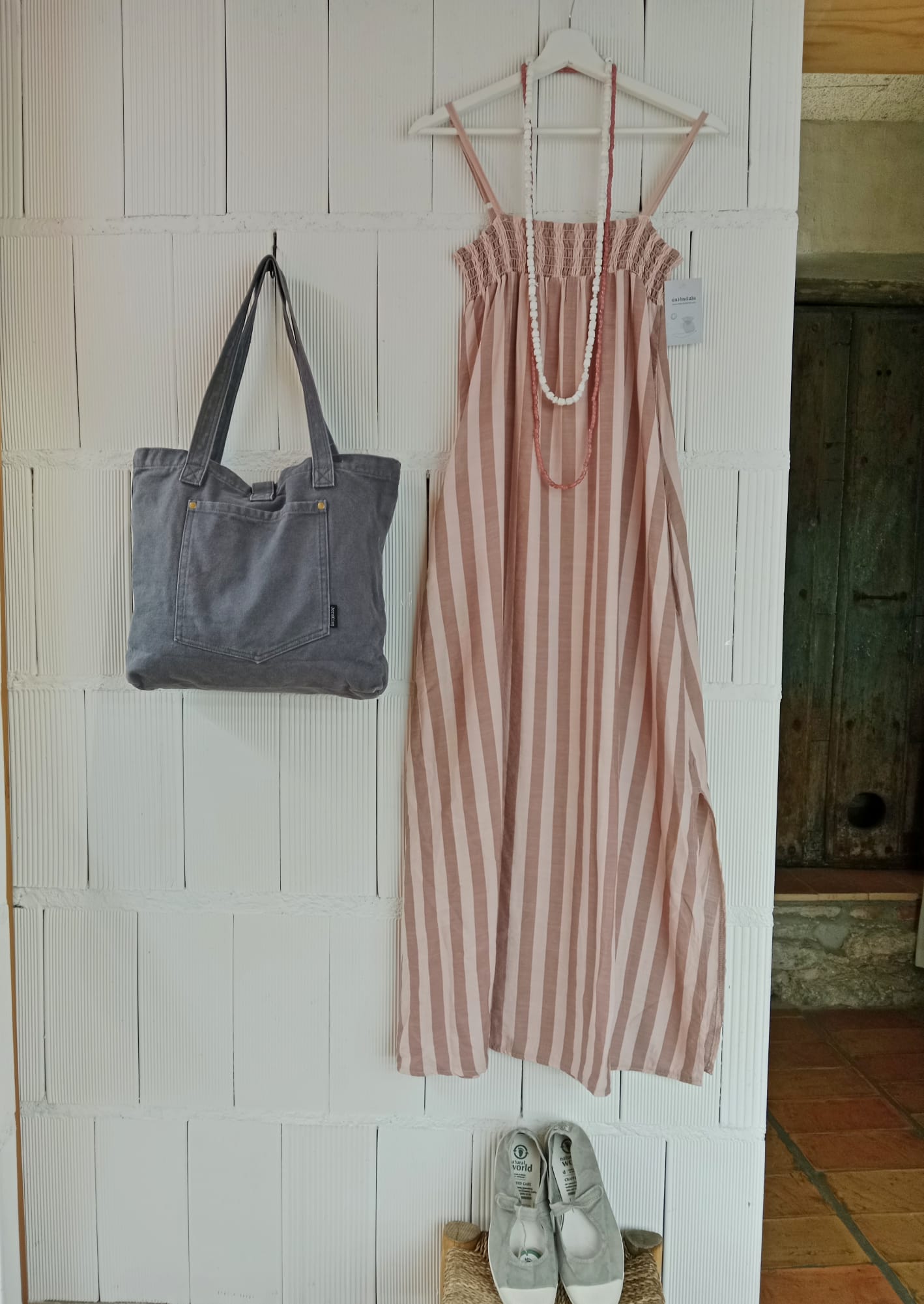 VESTIDO STRIPES EMPOLVADO