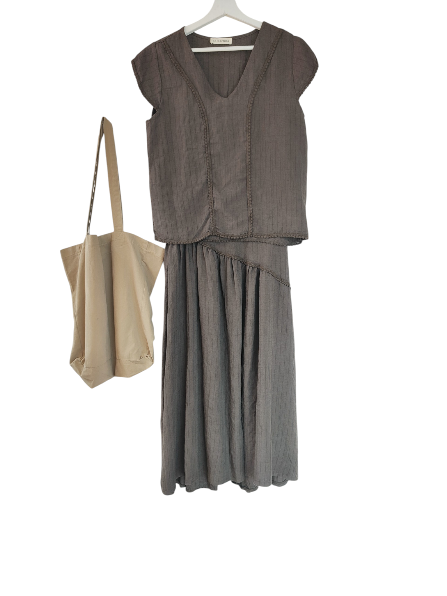 CONJUNTO MENORCA CHOCOLATE