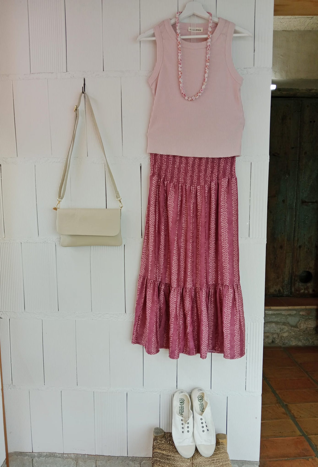 FALDA RAMILLETE ROSE