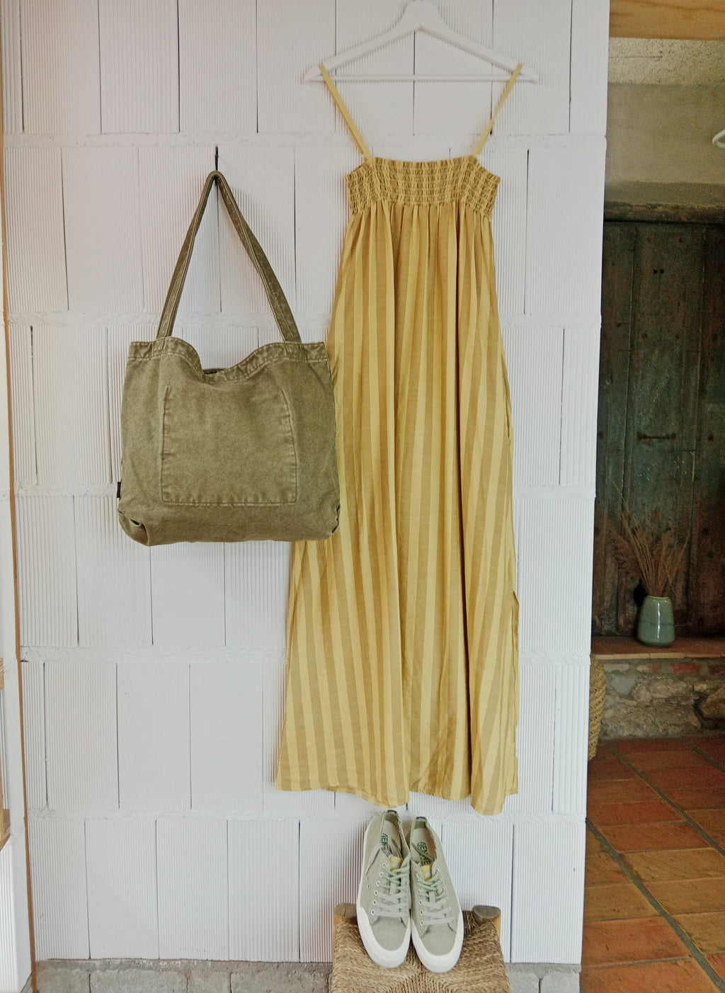 VESTIDO STRIPES AMARILLO