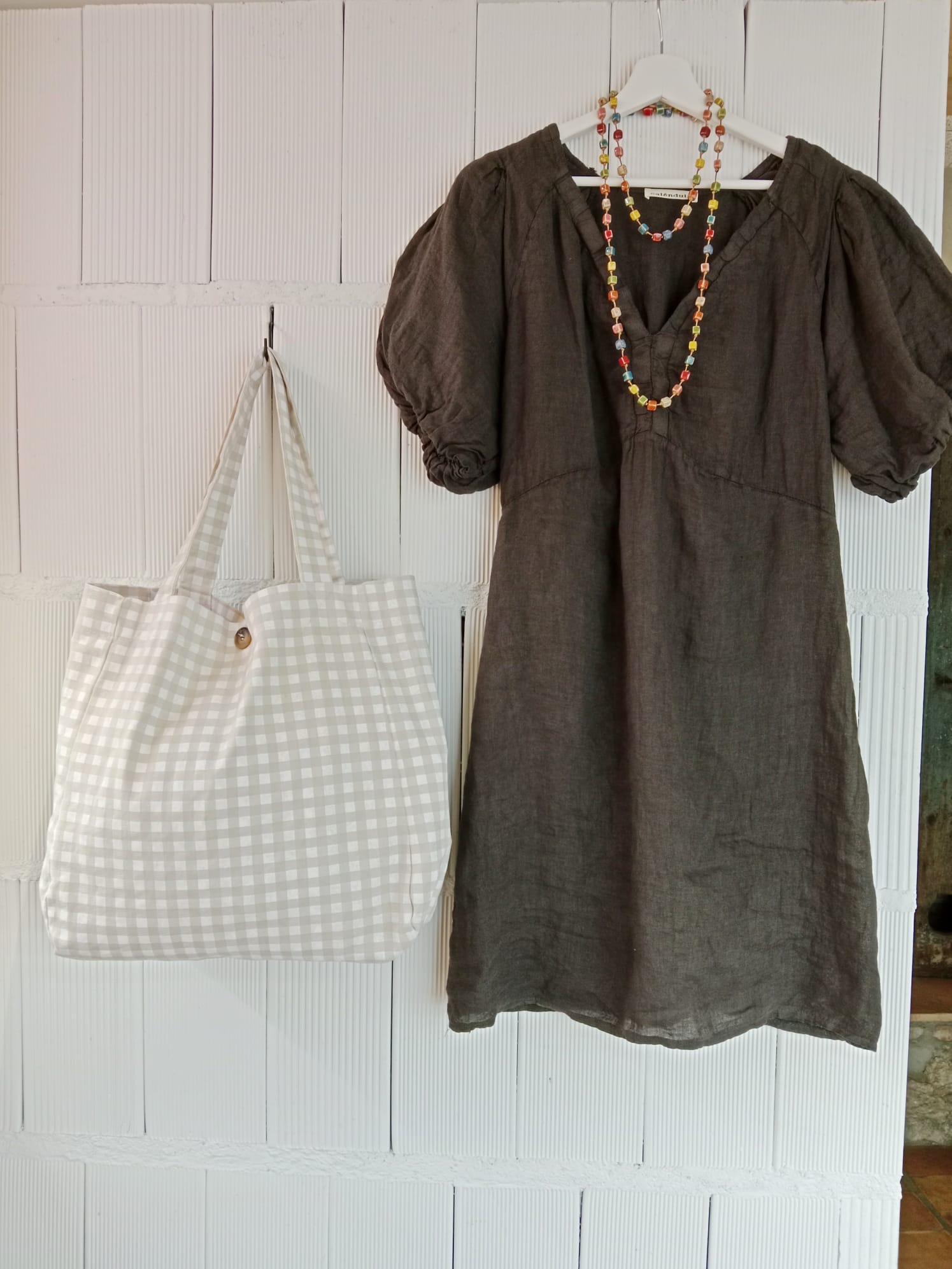 VESTIDO CARMEN CHOCOLATE