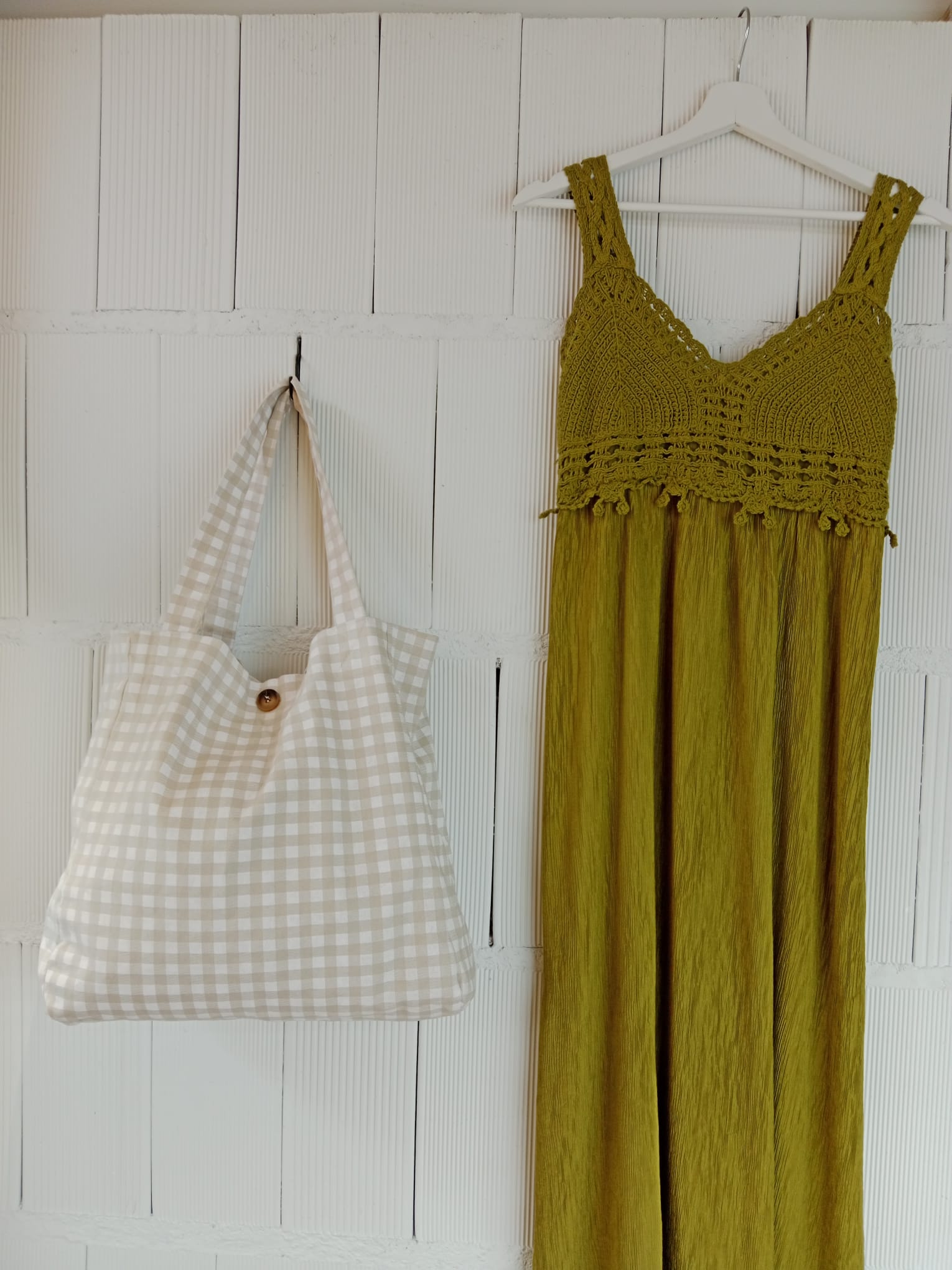VESTIDO CROCHET OLIVA