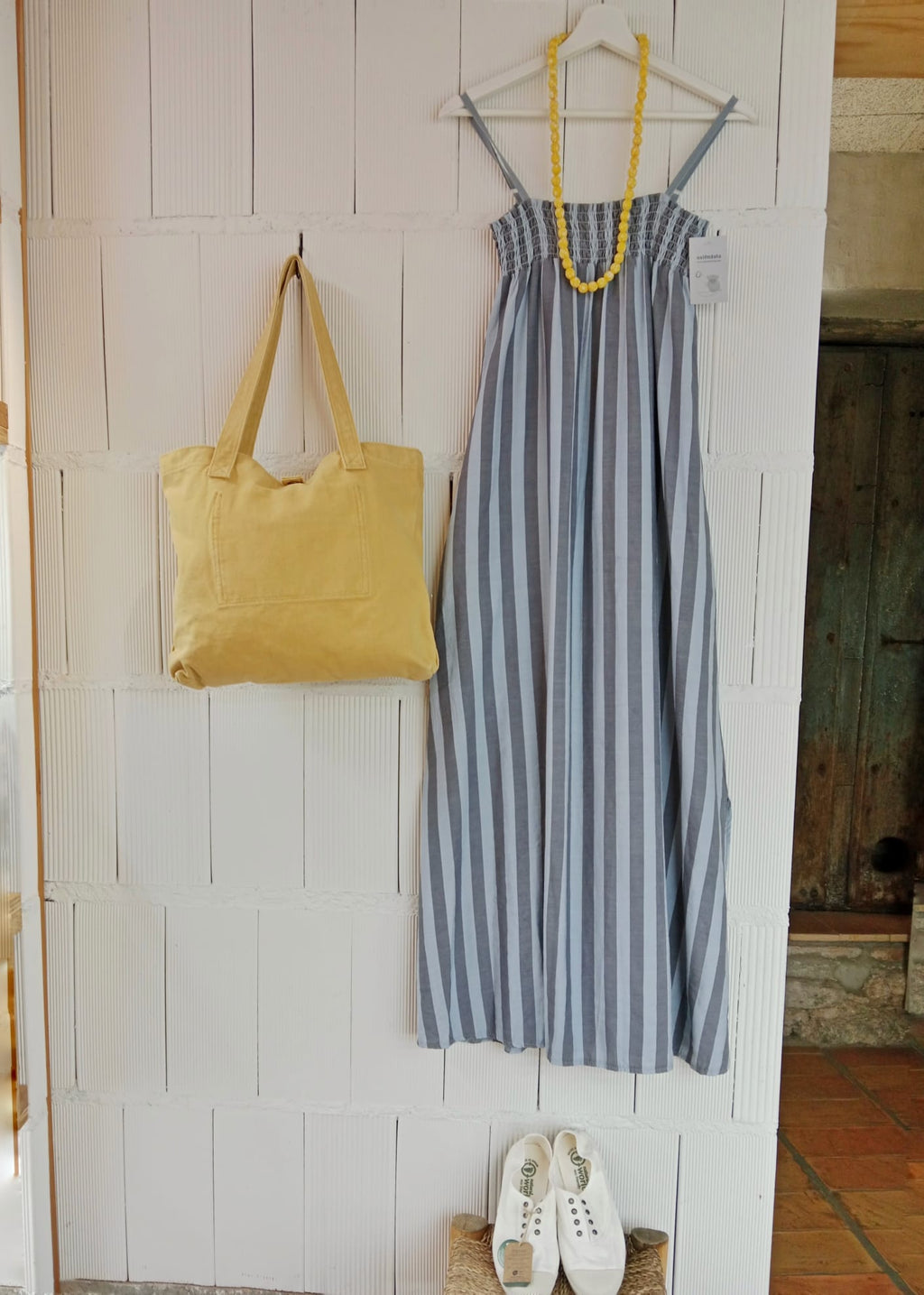 VESTIDO STRIPES AZUL