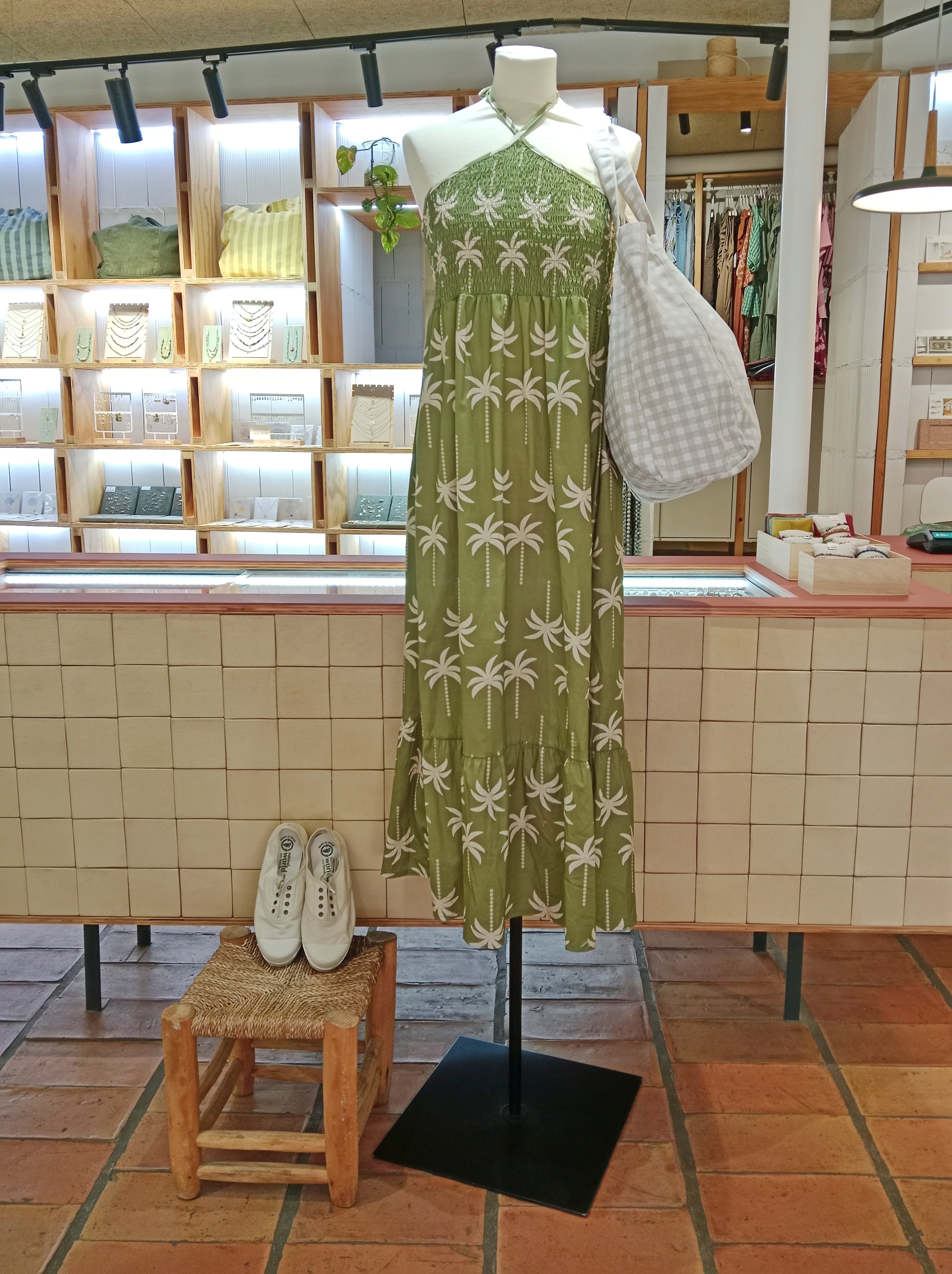 VESTIDO PALMERAS