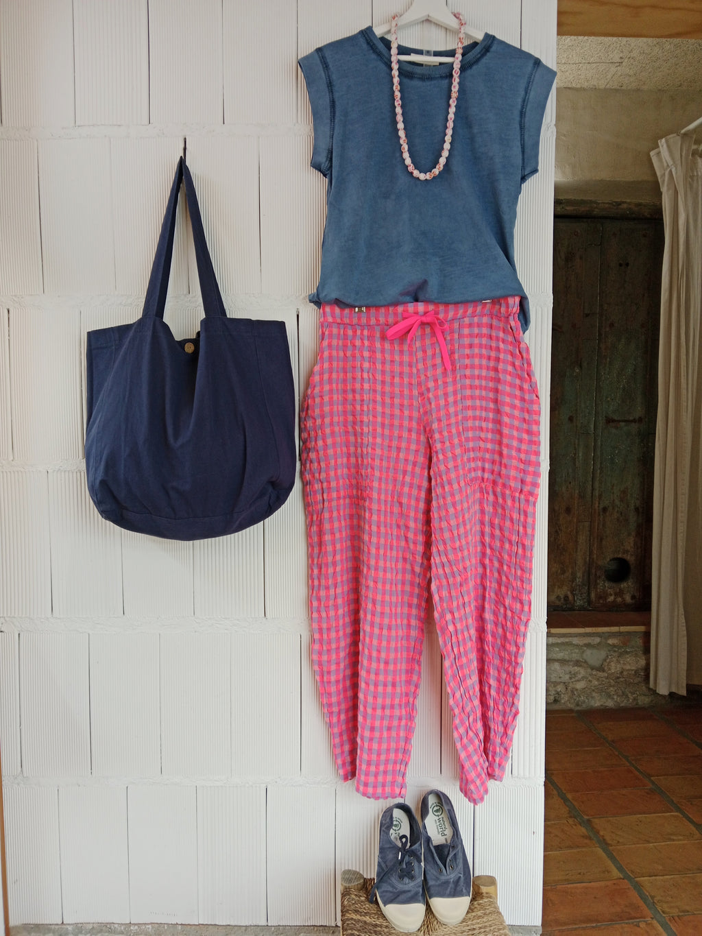 PANTALÓN CUADROS LOLA