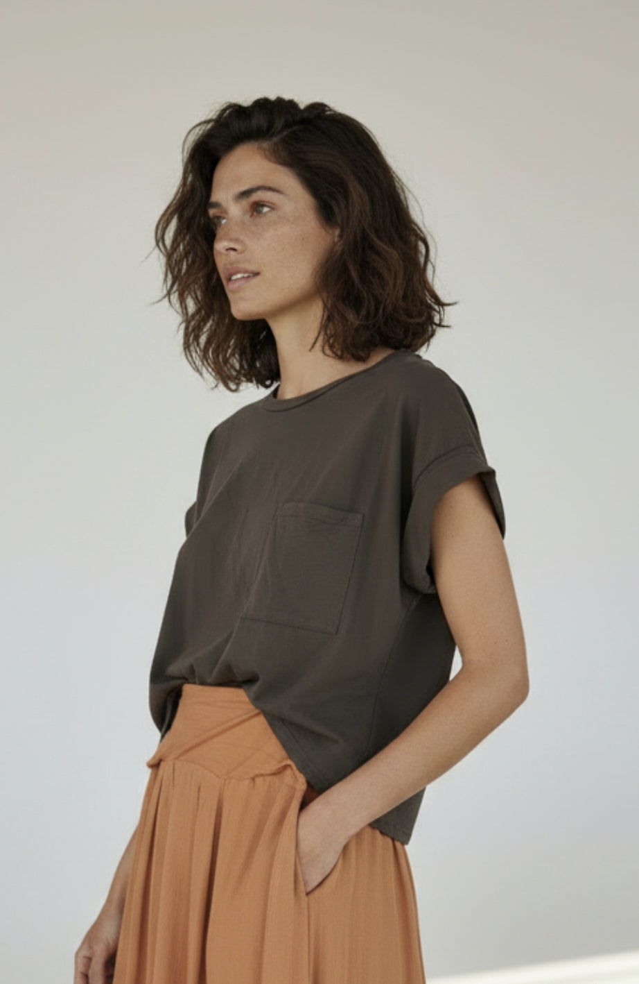 CAMISETA MARTA CHOCOLATE