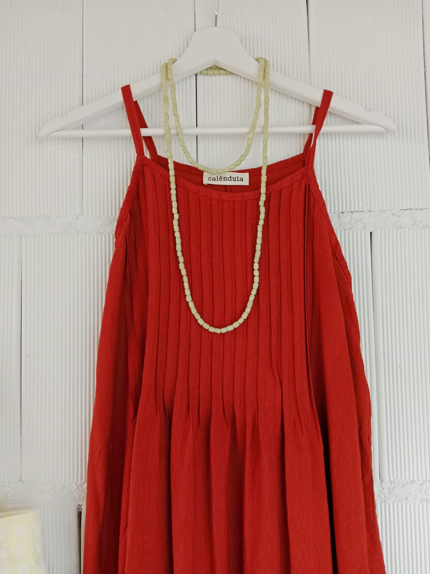 VESTIDO TIERRA TEJA