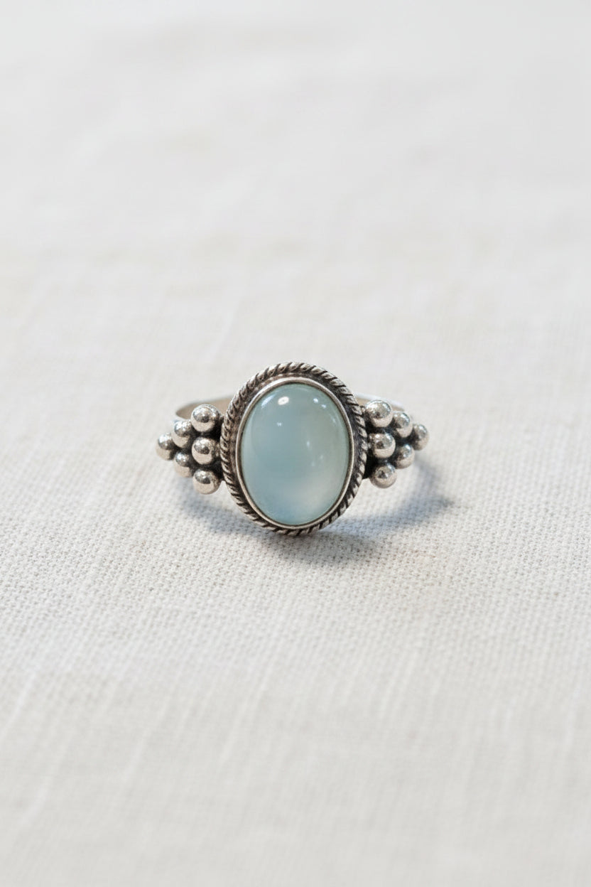 ANILLO AGUAMARINA