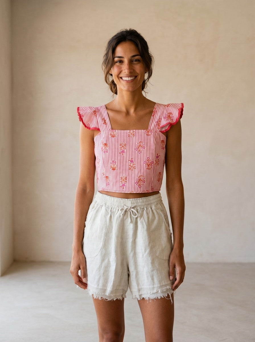 TOP INÉS ROSE