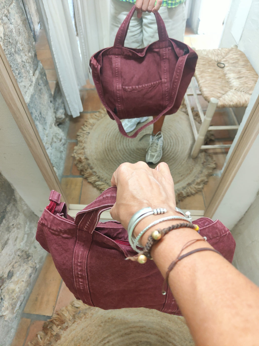 BOLSO  CAPRI GRANAT