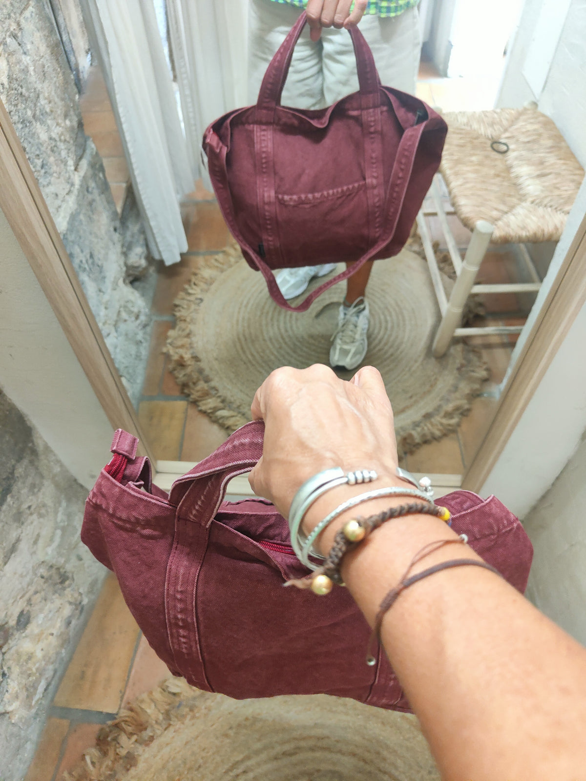 BOLSO  CAPRI GRANAT