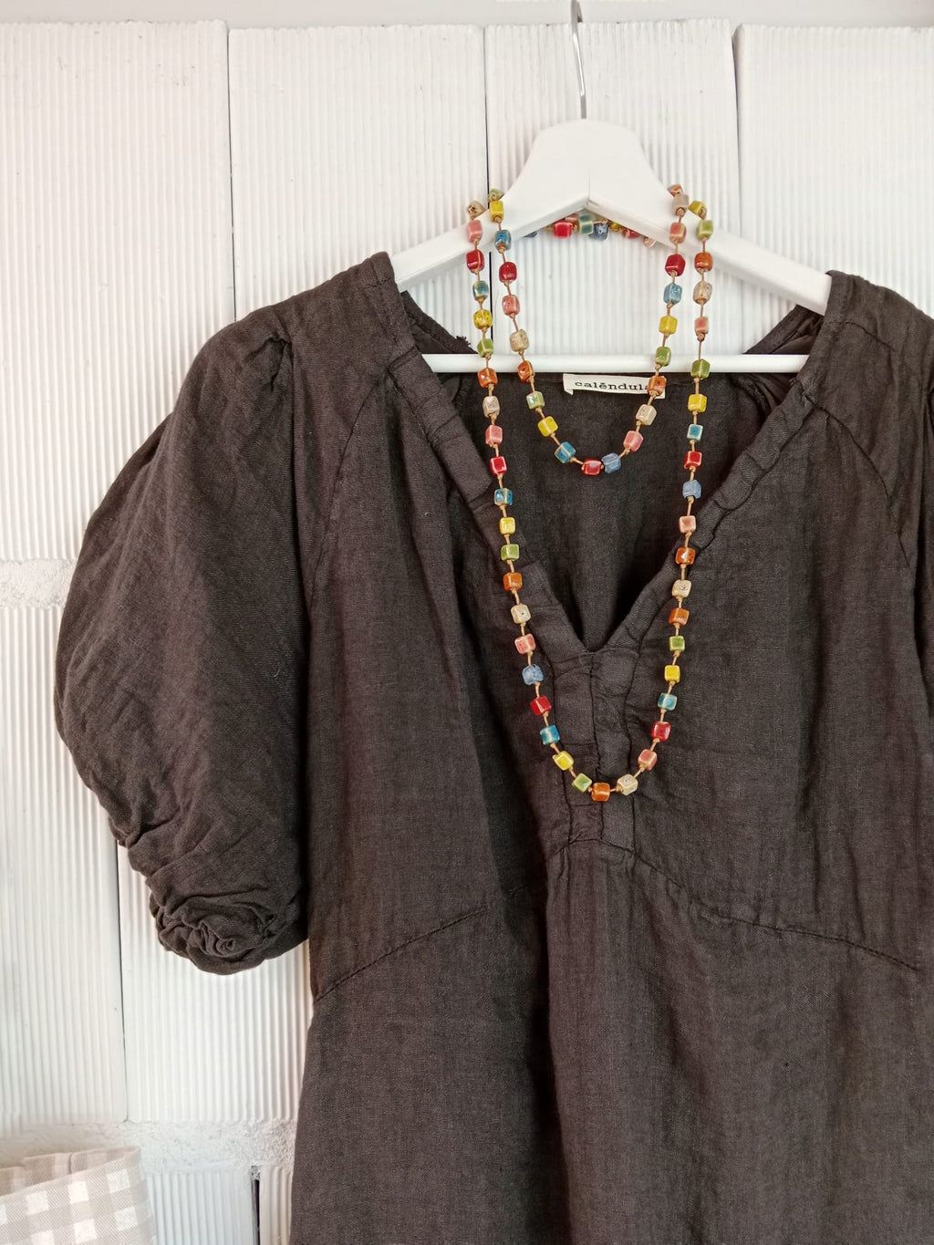 VESTIDO CARMEN CHOCOLATE
