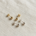 PENDIENTES BOLITAS TUERCA