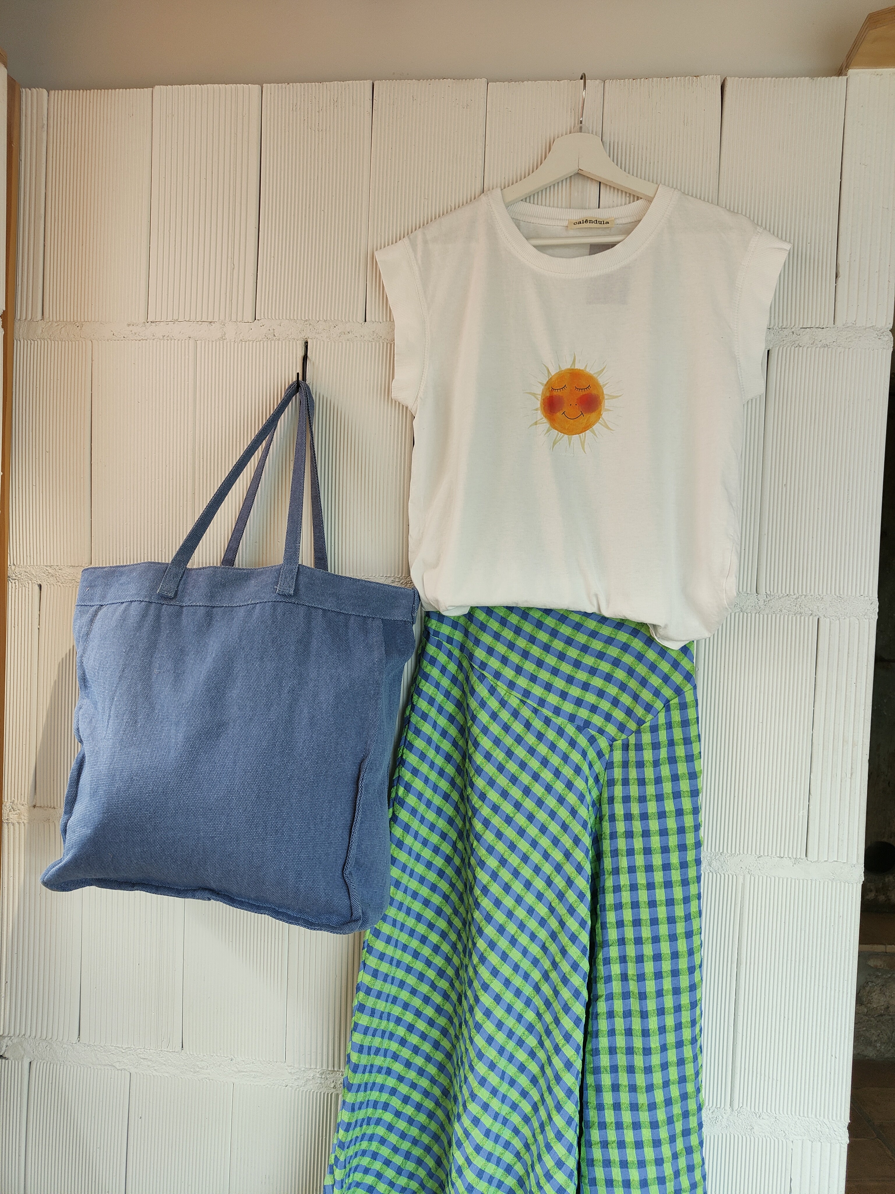 CAMISETA SOL BLANCA