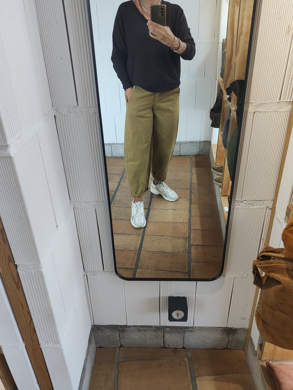 PANTALÓN LONETA CAMEL