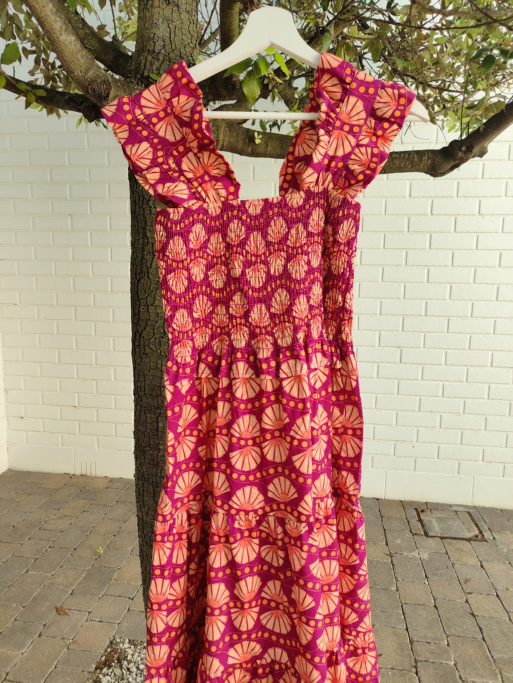 VESTIDO TOSCANA FUCSIA