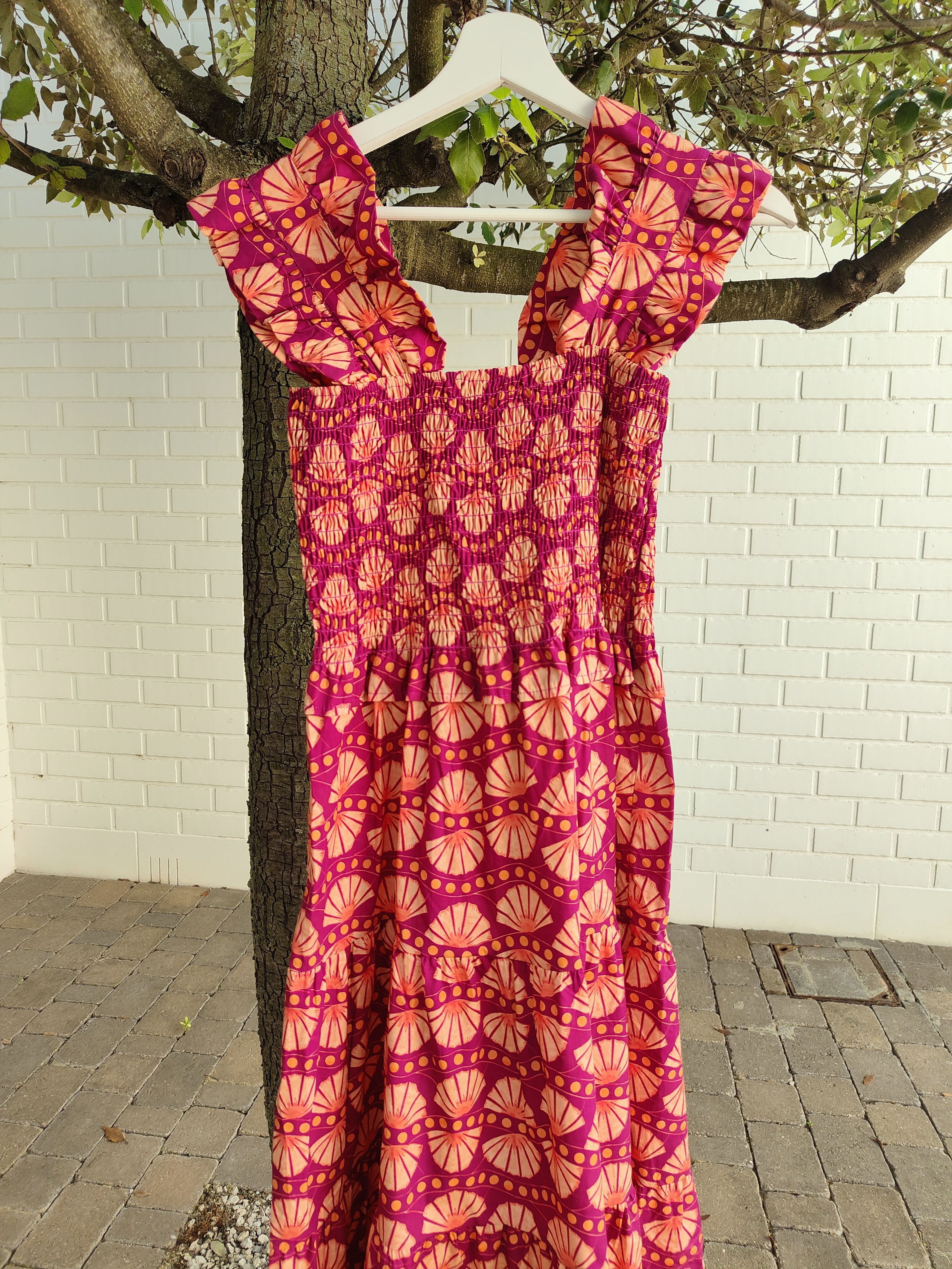 VESTIDO TOSCANA FUCSIA