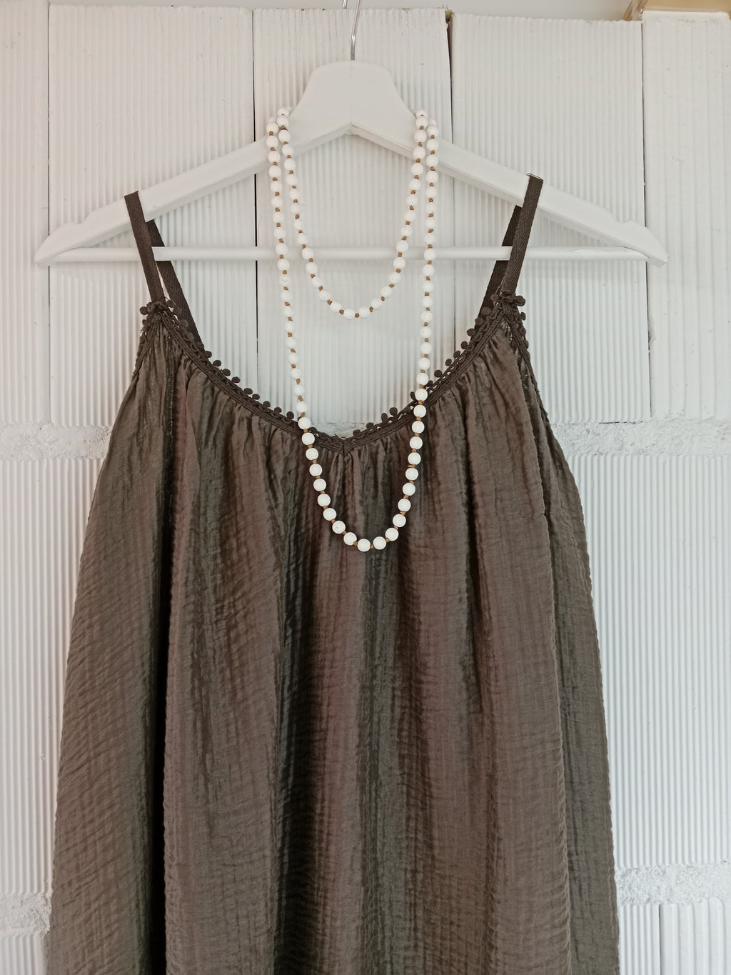 VESTIDO ÉTER CHOCOLATE
