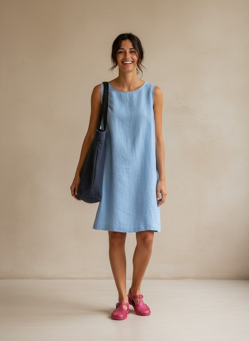 VESTIDO LINO CARMENCITA